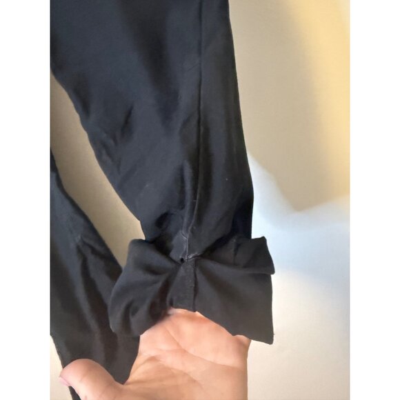 PrAna Halle Convertible Roll Up Pants Black Size 8/10 - Picture 7 of 12